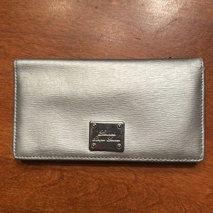 Ralph Lauren Silver Sloan Street Wallet